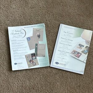 Creative Memories Heritage Natural Scrapbook Set with Page Protectors